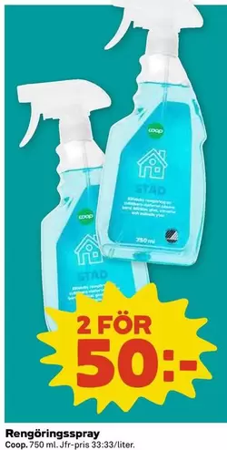 Coop - Rengöringsspray