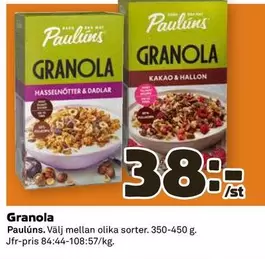 Paulins - Granola