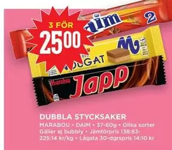 marabou - Marabou Japp, Daim