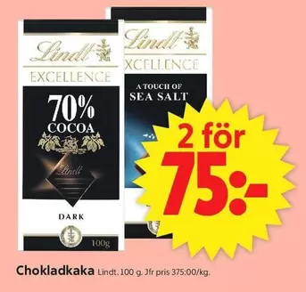 Lindt - Chokladkaka