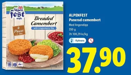 Pieces - Breaded Camembert