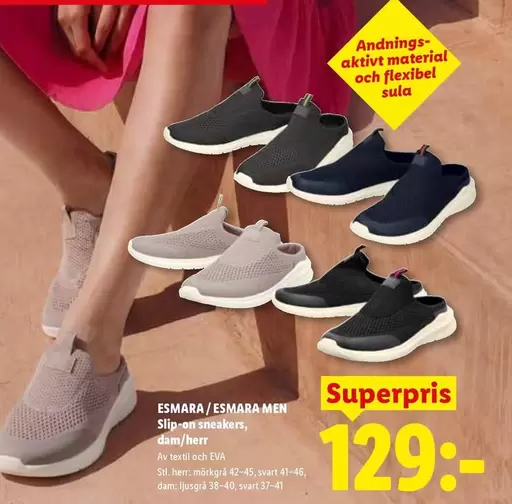 ESMARA / ESMARA MEN Slip-on Sneakers