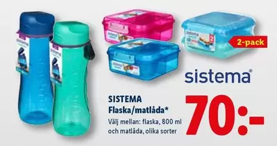Flaska/matlåda
