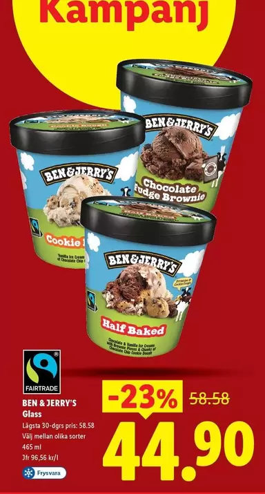 Ben & Jerry's - Glace
