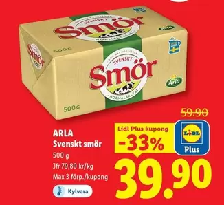 Arla - Svenskt smör
