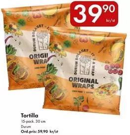 Tortilla Original Wraps
