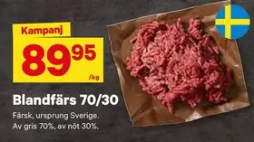 Blandfärs 70/30