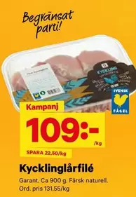 Garant - Kycklinglårfilé