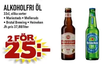 mariestads - ALKOHOLFRI ÖL