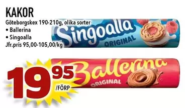ballerina - Kakor