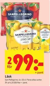 San Pellegrino Zero Lemonata