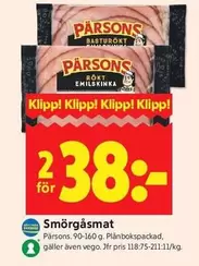 Pärsons - Smörgåsmat