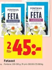 Fontana - Fetaost