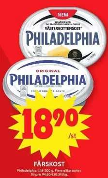 Philadelphia - FÄRSKOST