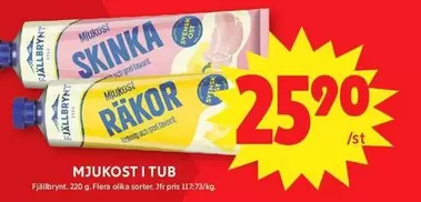 Fjällbrynt - Mjukost i tub