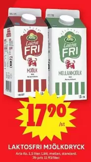 Arla - LAKTOSTFRI MJÖL κάθε