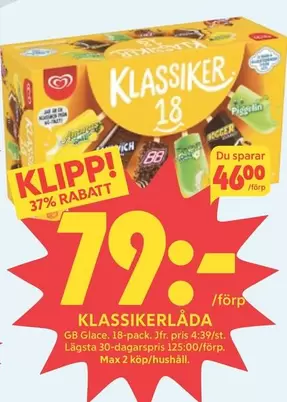 GB Glace - KLASSIKER 18