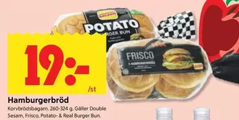 Frisco - Hamburgerbröd