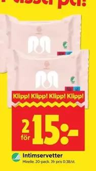 Intimservetter