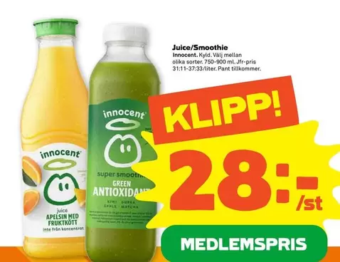 Innocent - Juice/Smoothie