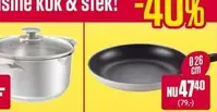Kasserolle og Stekepanne