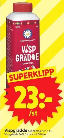 Skånemejerier - Vispgrädde