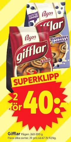 Pågen - Giffar