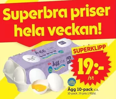 Ägg 10-pack