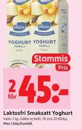 valio - Laktosfri Smaksatt Yoghurt
