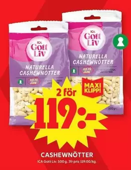 NATURELLA CASHEWNOTTER
