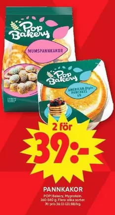 Pop bakery - Pannkakor