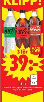 coca-cola - LÄSK