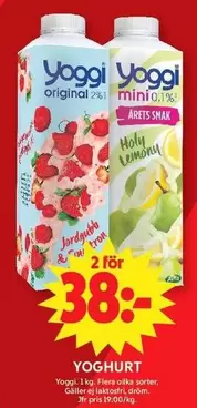 yoggi - Yoghurt