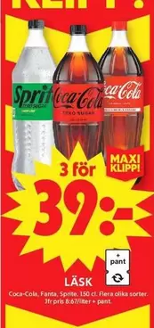 coca-cola - LÄSK