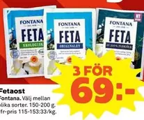 Fontana - Fetaost