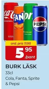 Pepsi - BURK LÄSK