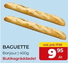 Bonjour - BAGUETTE