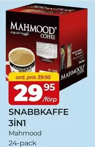 SNABSKAFFE 3IN1