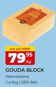 Wernerssons - GOUDA BLOCK