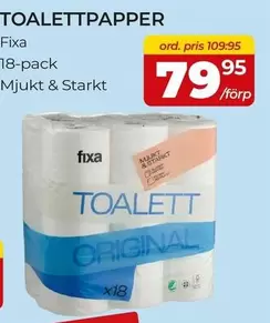 Fixa - TOALETTPAPPER