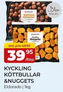 Eldorado - KYCKLING KÖTTBULLAR & NUGGETS