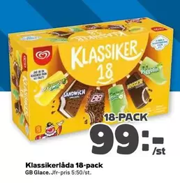 GB Glace - Klassiker 18-pack