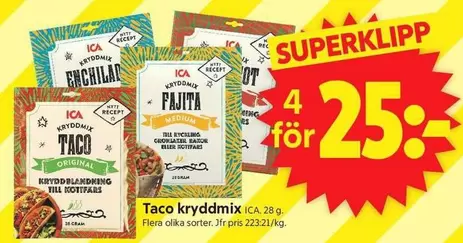 Taco kryddmix