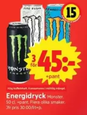 Monster - Energidryck
