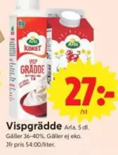 Arla - Vispgrädde
