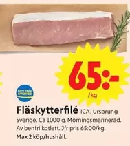 Fläskytterfilé