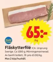 Fläskytterfilé