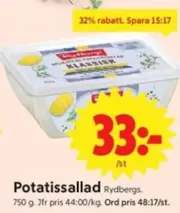 Rydbergs - Potatissallad