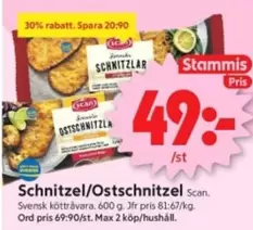 Scan - Schnitzel/Ost schnitzel