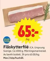 Fläskytterfilé